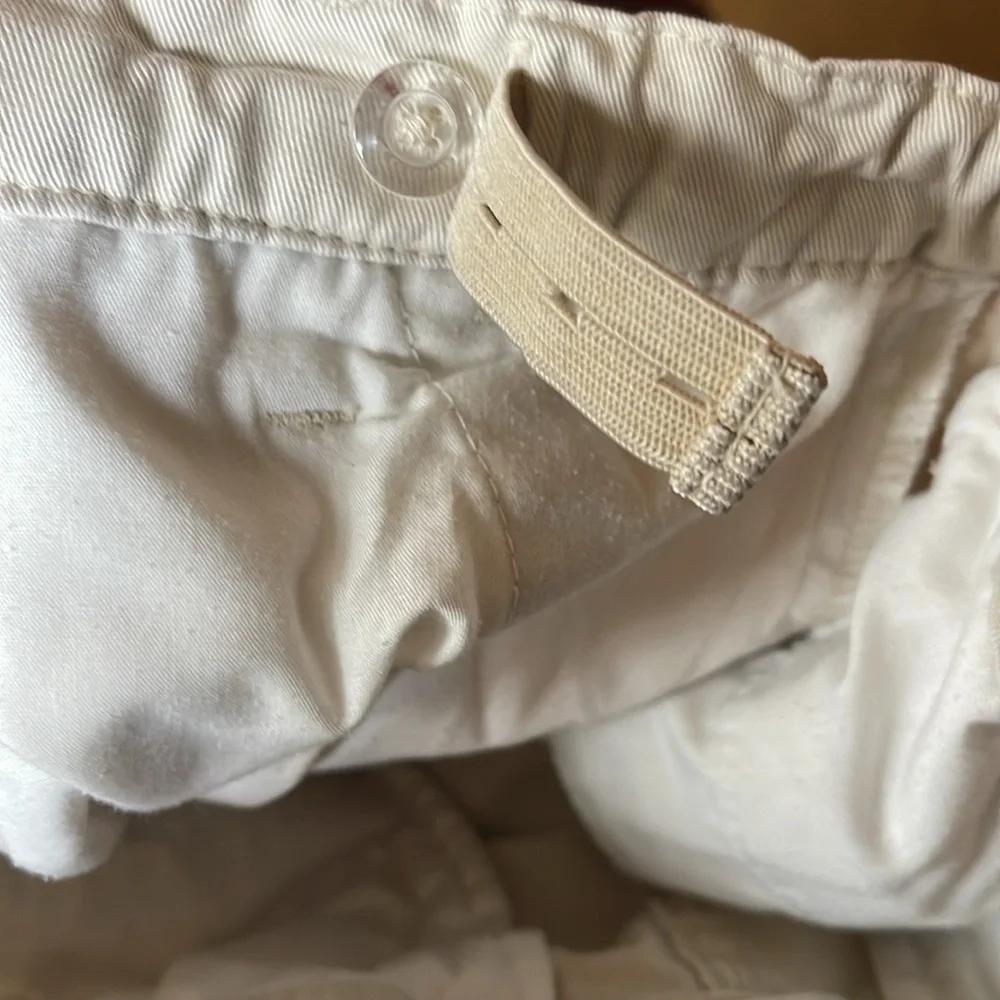Old Navy Uniform khaki shorts with adjustable waist band. 18 Husky. (3 pairs)